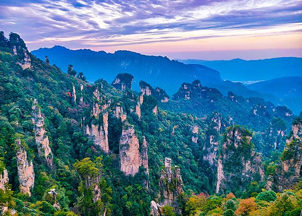 Zhangjiajie Grand Canyon with Glass Bridge, Tianmen Mountain during the All-inclusive Zhangjiajie Highlights Tour, No Shopping itinerary