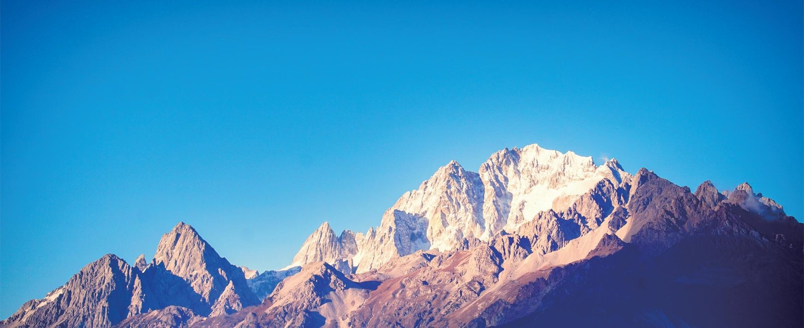 A mountain journey in China