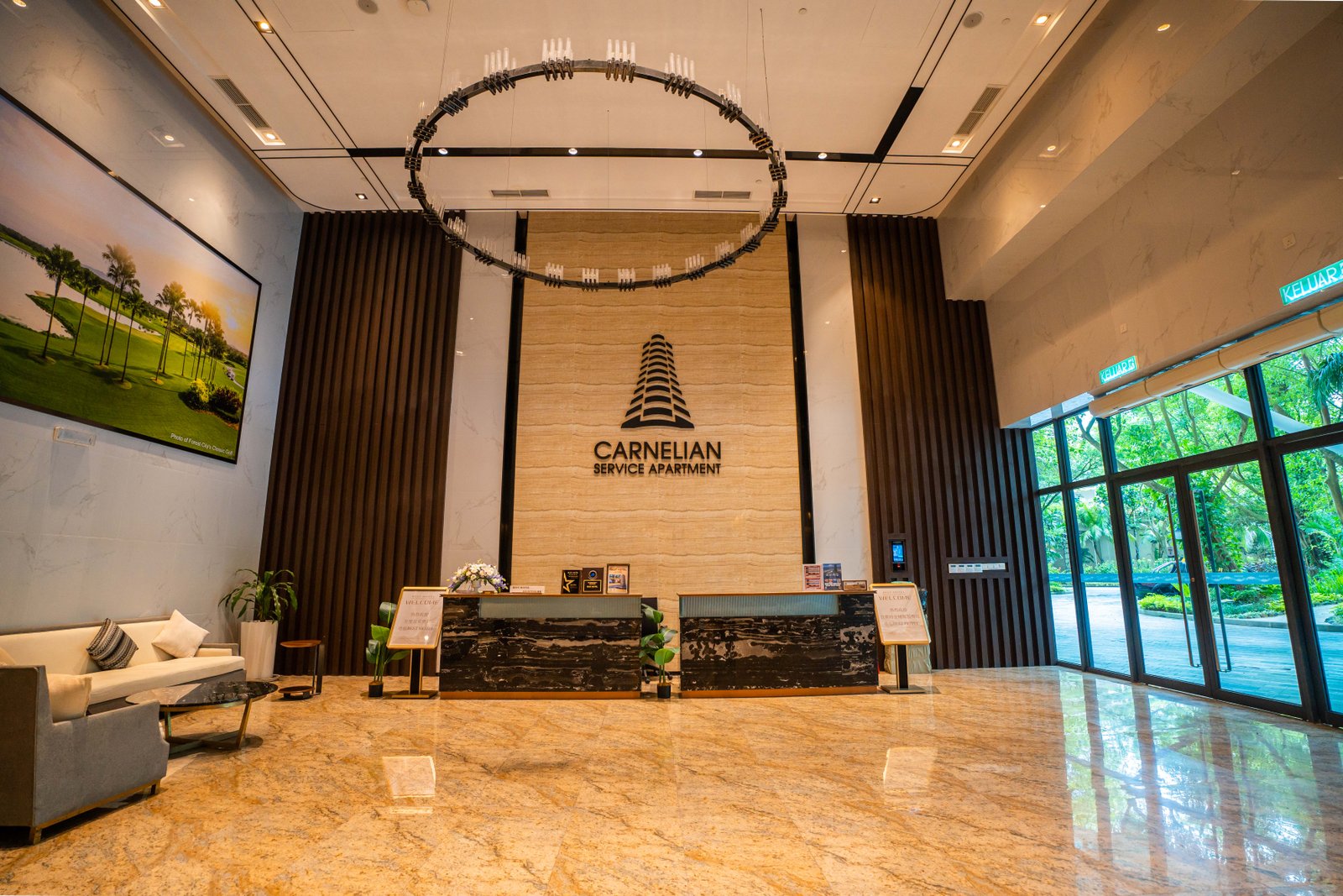 A carefully selected serviced apartment in China