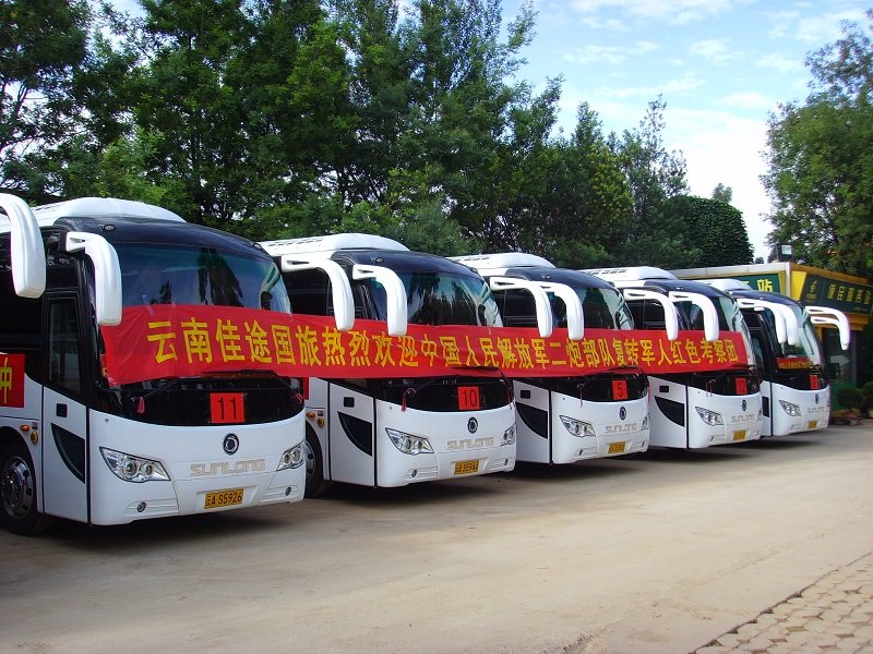 Jiatu tour bus fleet