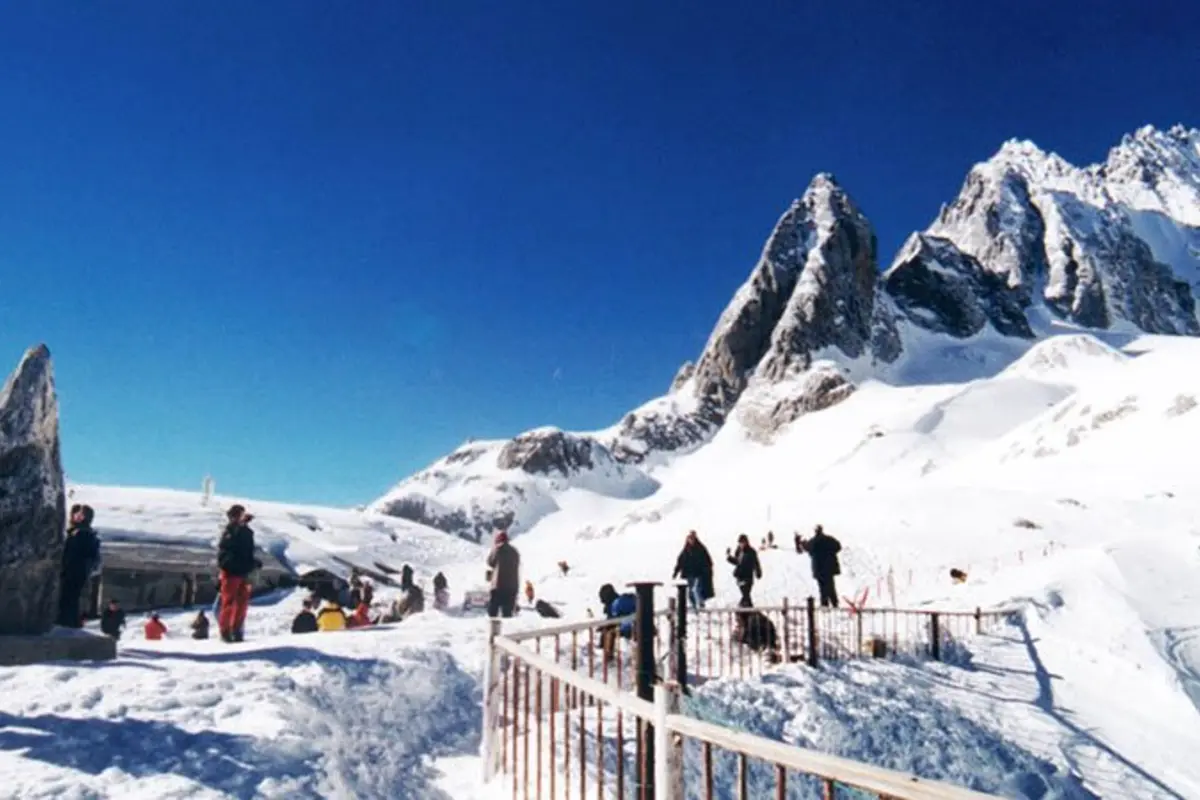 Jiaozi Snow Mountain near Kunming