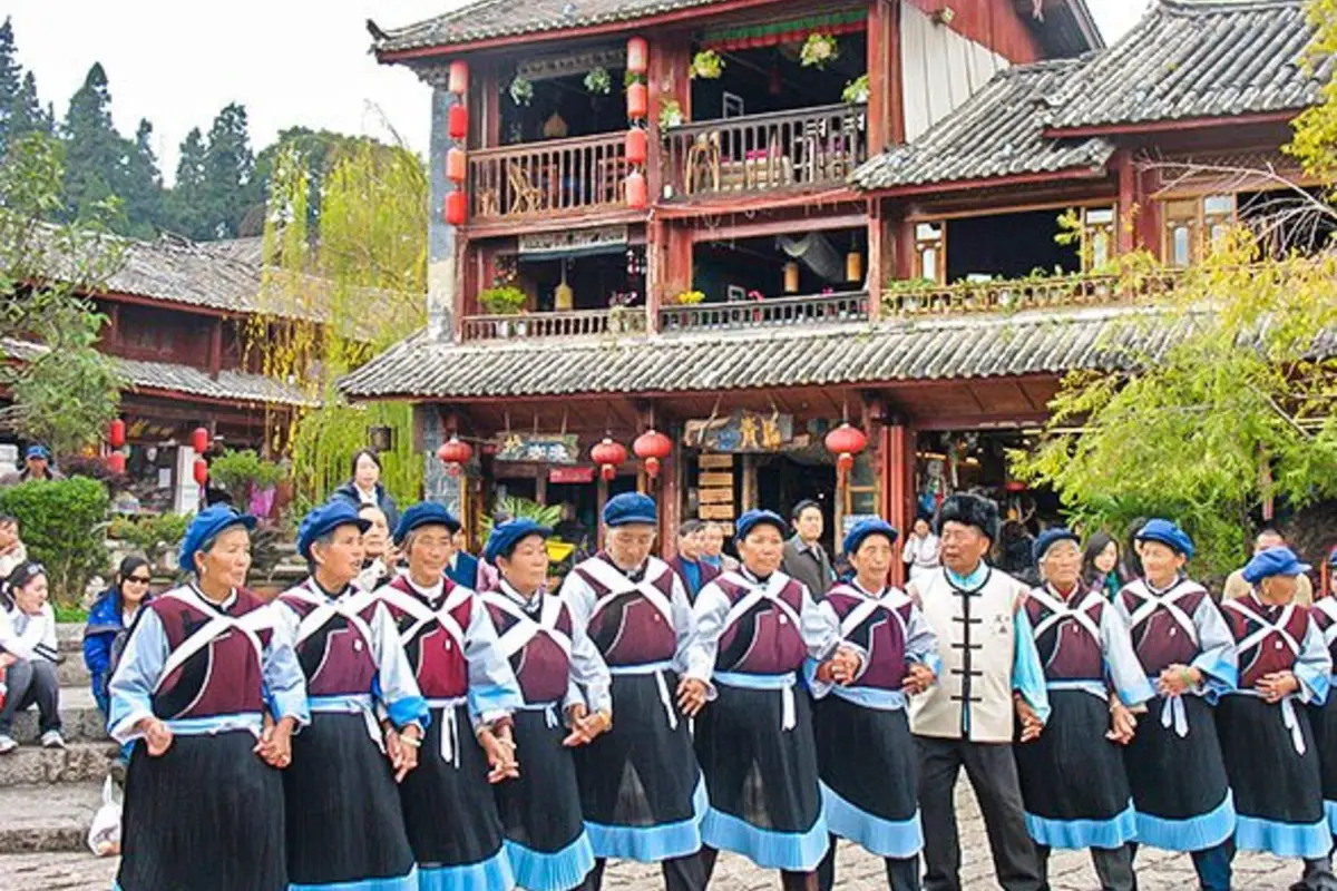 Lijiang Old Town and traditional Naxi architecture
