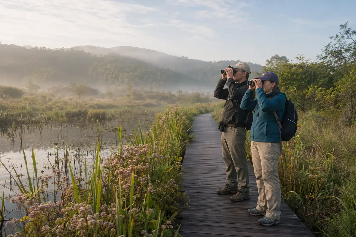 Beihai Wetland scenery