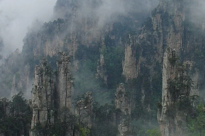 1 Day Zhangjiajie Grand Canyon with Glass Bridge and Tianmen Mountain — itinerary scenery