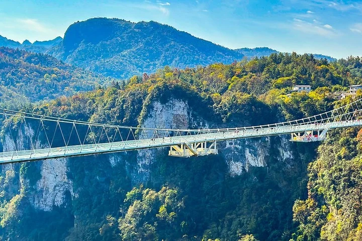 4 Days Best of Zhangjiajie Tour with Avatar Mountain, Glass Bridge & Tianmen Mountain — itinerary scenery
