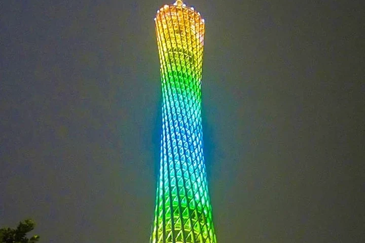 Canton Tower, Baiyun Mountain and Chen Clan Hall — itinerary scenery