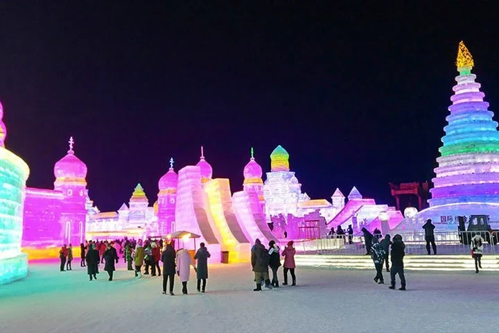 Harbin Printmaking and Winter Ice Lights — itinerary scenery