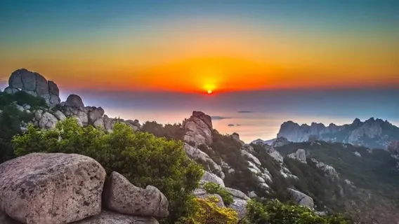 Laoshan Mountain and Taiqing Temple — itinerary scenery