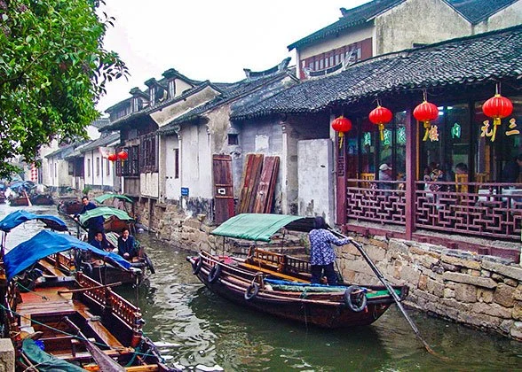 Zhouzhuang Water Town and Canal Cruise — itinerary scenery