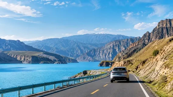 S101 Danxia, Rock Art and Kensiwat Lake — itinerary scenery