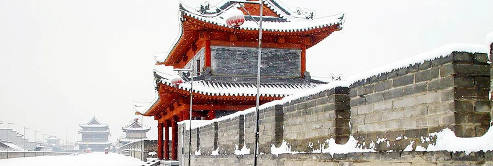 Xian City Wall Park Walking Guide in China