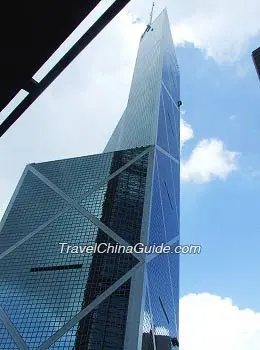 Archived high-rise architecture in Central Hong Kong