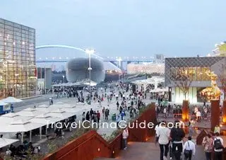 Expo gates and access visitor context in Shanghai