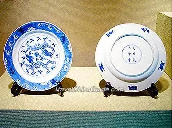 Archived Yaozhou ceramic and kiln heritage display