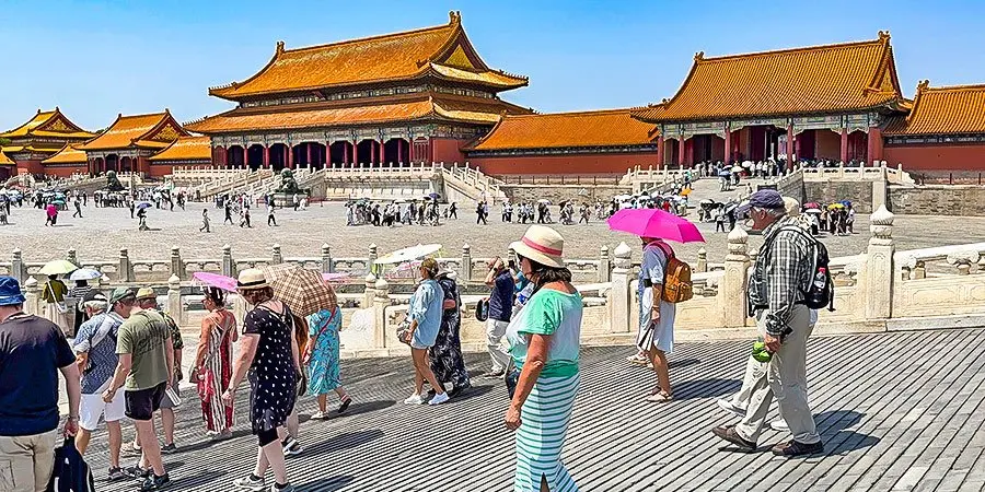 Forbidden City Practical Tips at the Forbidden City - access, route and responsible visitor planning