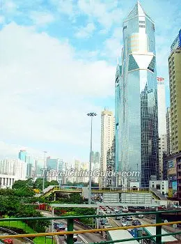 Archived Central architecture and greenery near Hong Kong Park