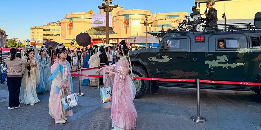 Archived Kaiyuan shopping mall in Xi’an