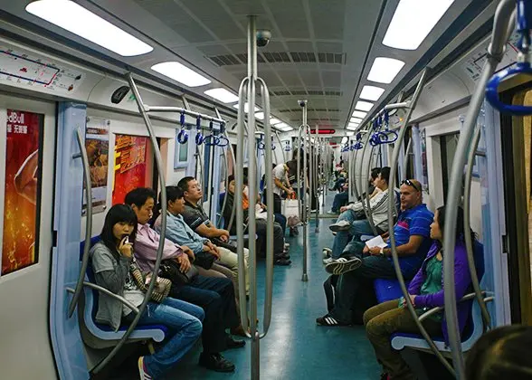 Archived regional train used for Dongguan to Shenzhen transfer context