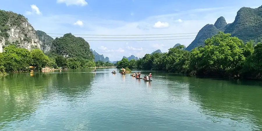 Li River Landscape landscape, access and responsible Guilin visitor planning context