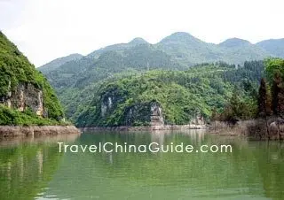 Archived Ankang mountain and river landscape