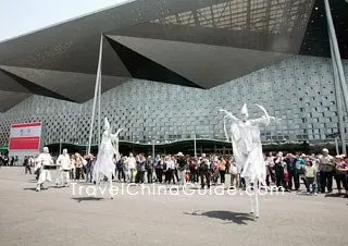 Expo theme and ideas visitor context in Shanghai