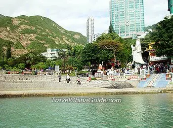Archived Hong Kong shoreline used only as Mai Po background
