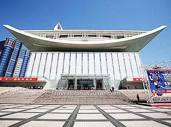 Large Shanghai performance venue exterior