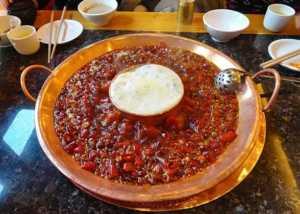 Archived spicy Chinese dishes used for Sichuan dining context