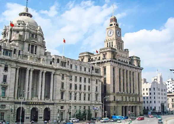 Historic Shanghai waterfront architecture used for Hongkou heritage context