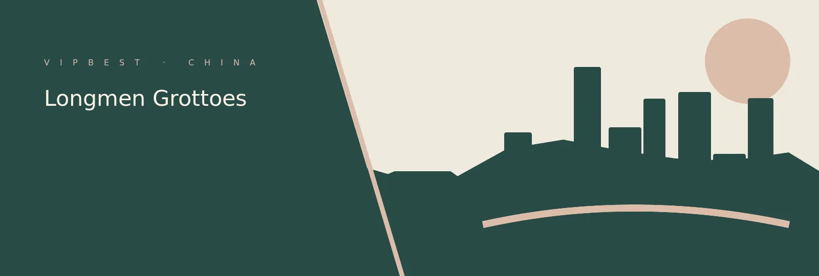 Editorial illustration for Longmen Grottoes