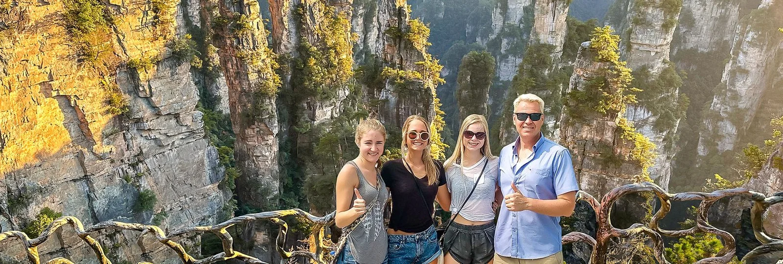 All-inclusive Zhangjiajie Highlights Tour, No Shopping private tour route and destination scenery