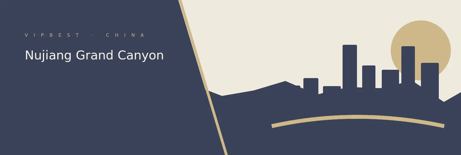 Editorial illustration for Nujiang Grand Canyon
