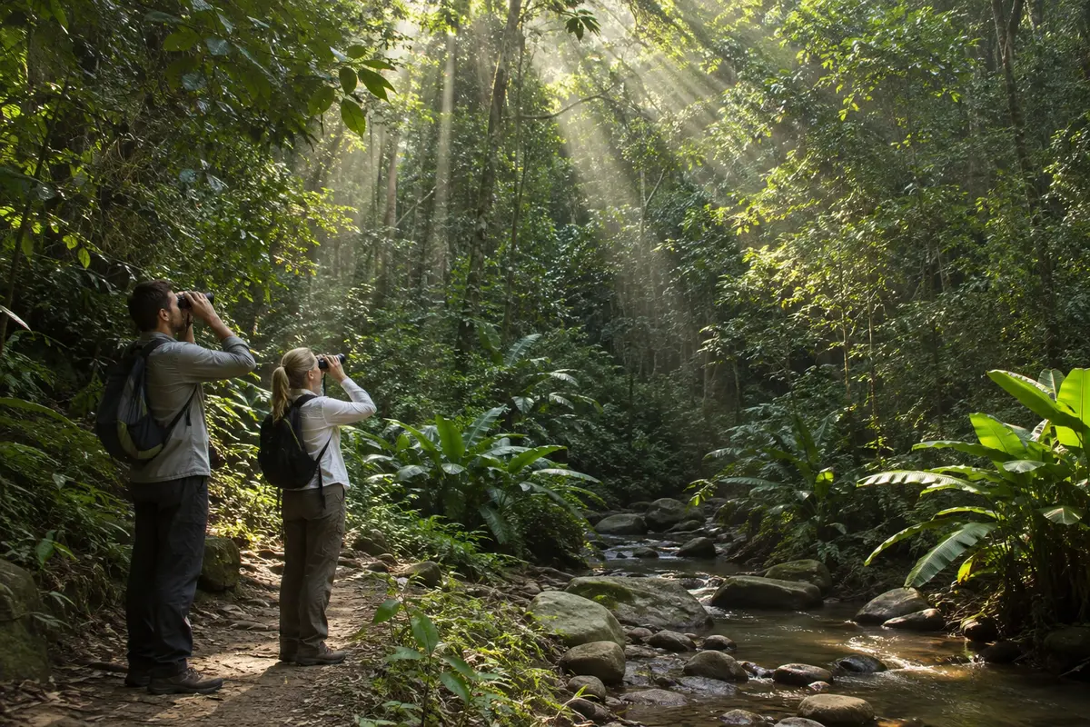 Tropical rainforest in Wild Elephant Valley