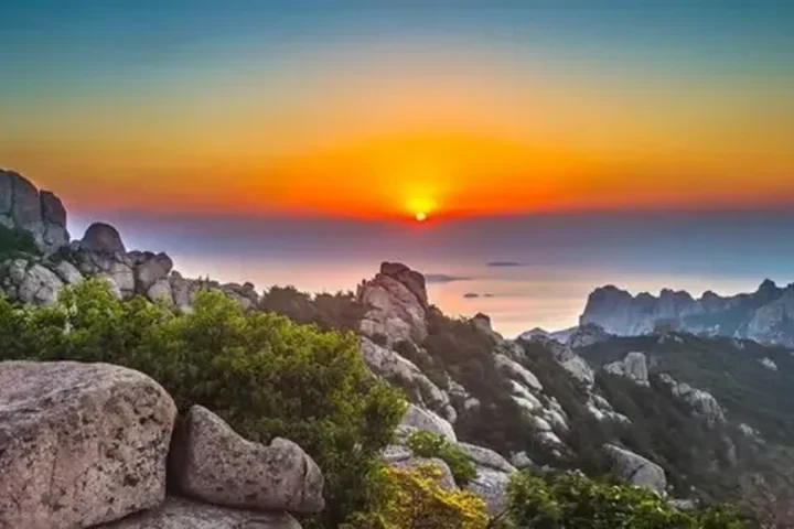 Laoshan Mountain and Taiqing Temple — itinerary scenery