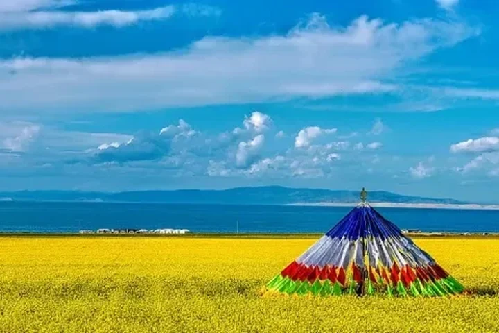 Qinghai Lake and Jinyintan Grassland — itinerary scenery