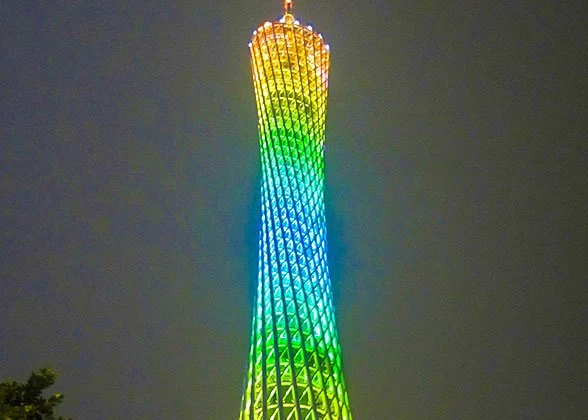 Canton Tower, Baiyun Mountain and Chen Clan Hall — itinerary scenery