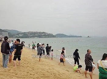 Dameisha Coast and Chung Ying Street — itinerary scenery