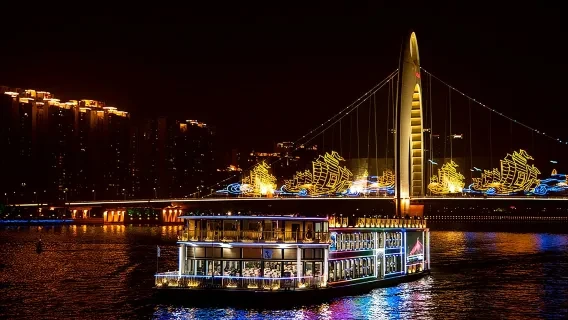 Pearl River Evening Cruise — itinerary scenery
