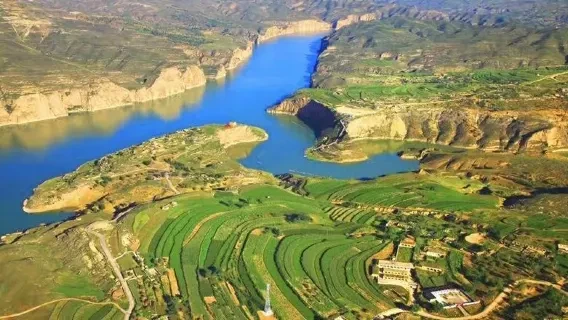 Laoniuwan Yellow River Canyon — itinerary scenery