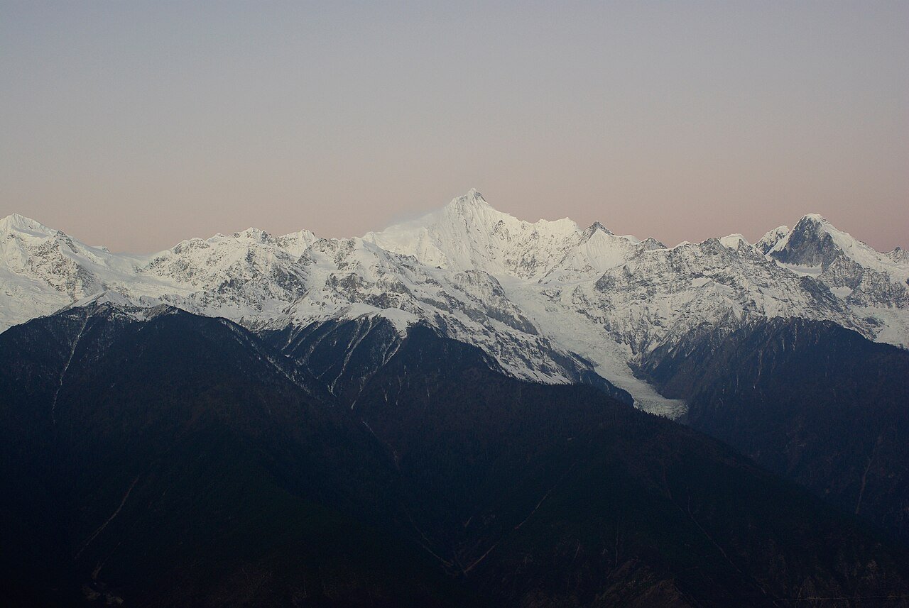Meili Snow Mountain during the Meili Snow Mountain Journey itinerary