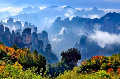 Yuanjiajie & Avatar Mountains during the Avatar Mountains itinerary